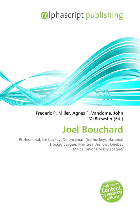 Knjiga Joel Bouchard Agnes F. Vandome