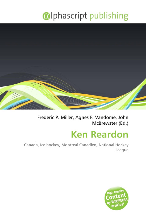 Knjiga Ken Reardon Agnes F. Vandome