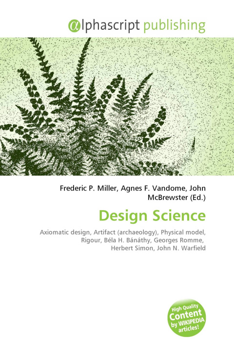 Kniha Design Science Agnes F. Vandome