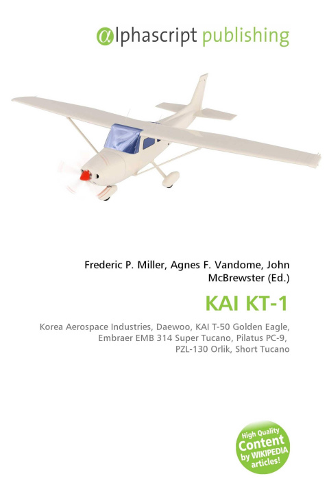 Kniha KAI KT-1 Agnes F. Vandome