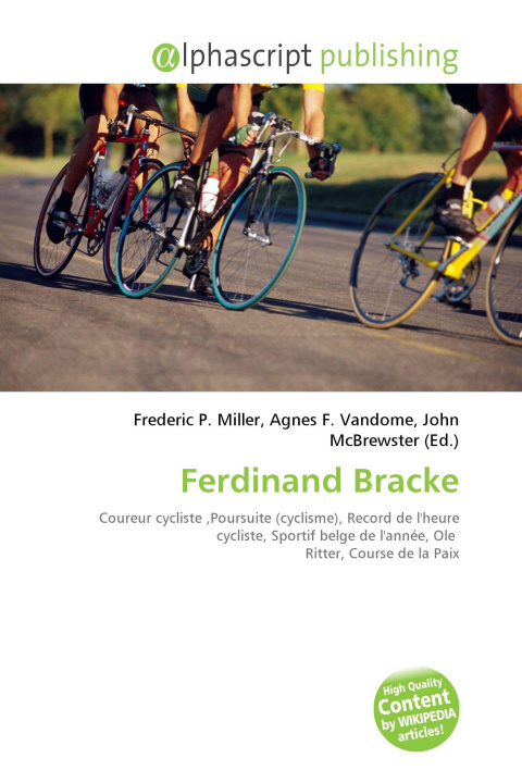 Könyv Ferdinand Bracke Agnes F. Vandome