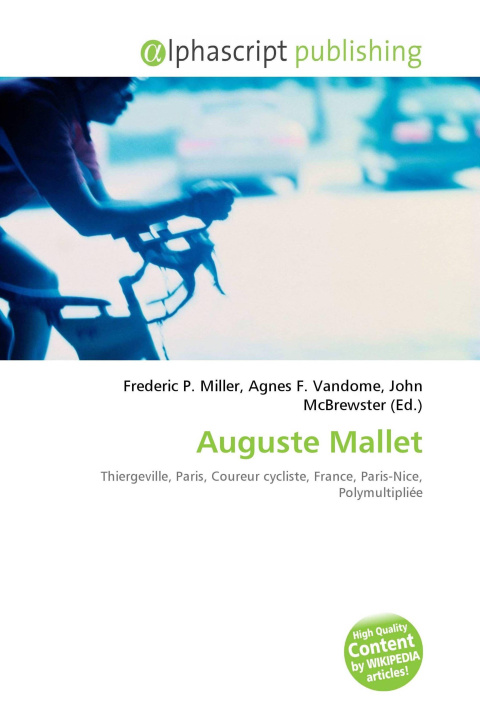 Könyv Auguste Mallet Agnes F. Vandome
