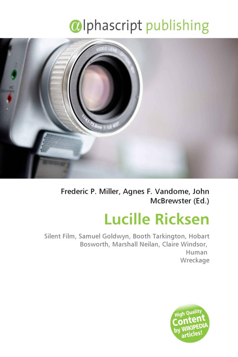 Kniha Lucille Ricksen Agnes F. Vandome