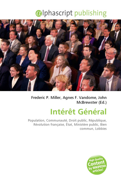Könyv Intérêt Général Agnes F. Vandome