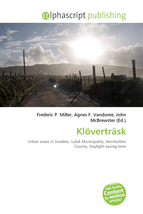 Kniha Klöverträsk Agnes F. Vandome