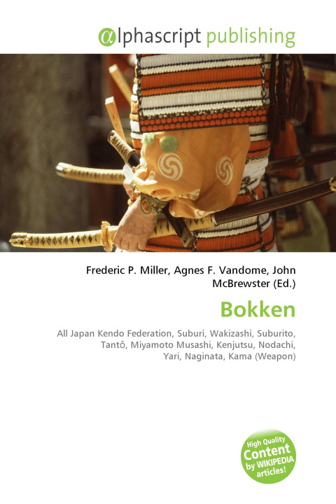 Könyv Bokken Agnes F. Vandome