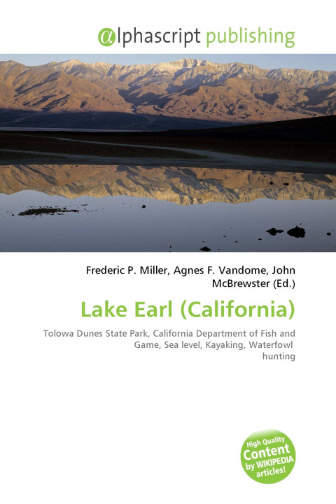 Kniha Lake Earl (California) Agnes F. Vandome