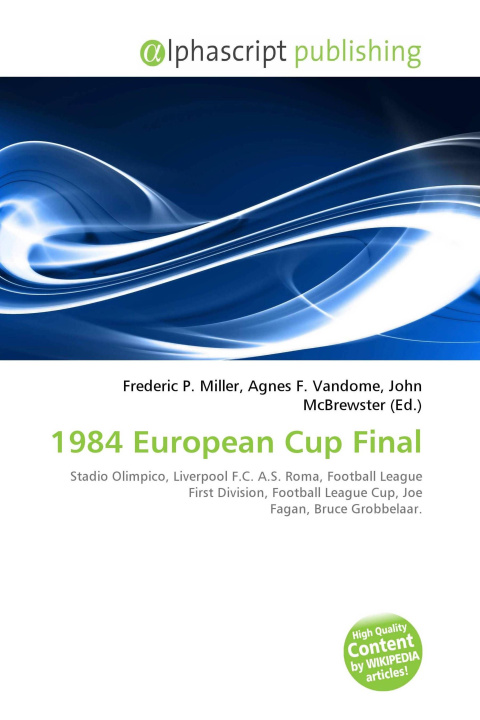 Buch 1984 European Cup Final Agnes F. Vandome
