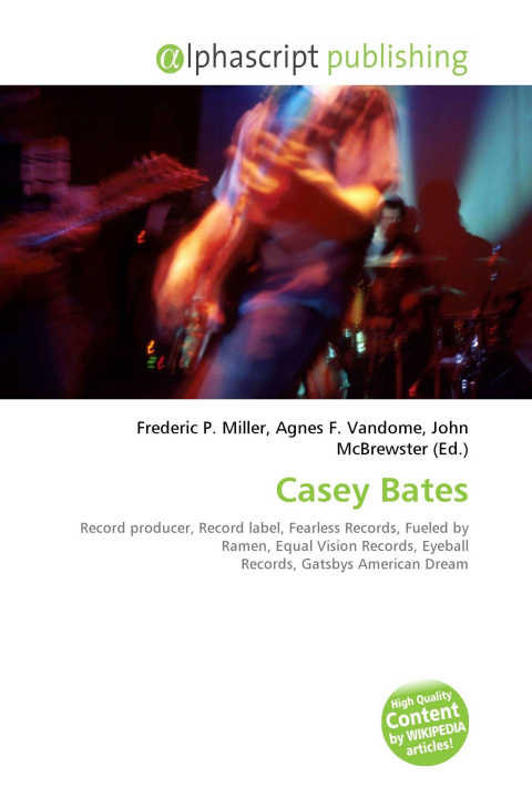 Kniha Casey Bates Agnes F. Vandome