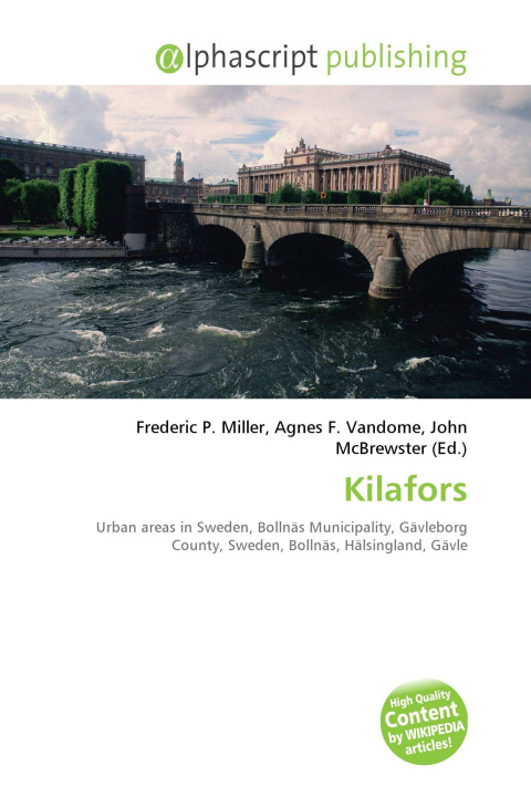 Kniha Kilafors Agnes F. Vandome
