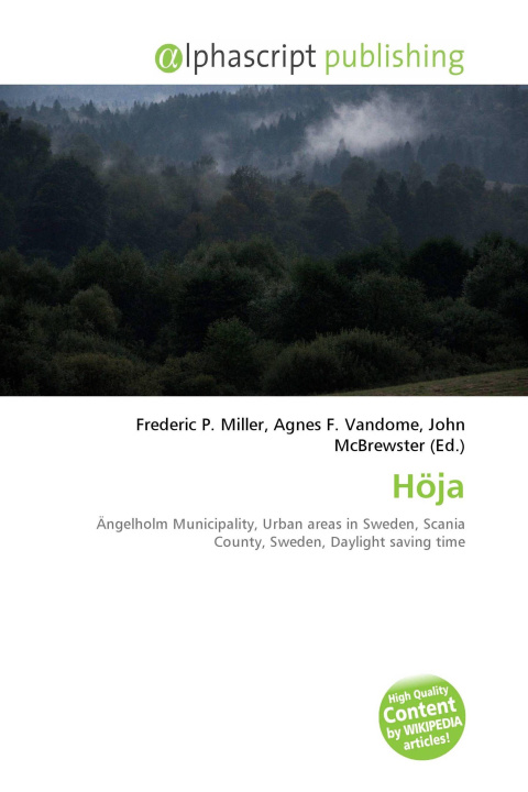 Könyv Höja Agnes F. Vandome
