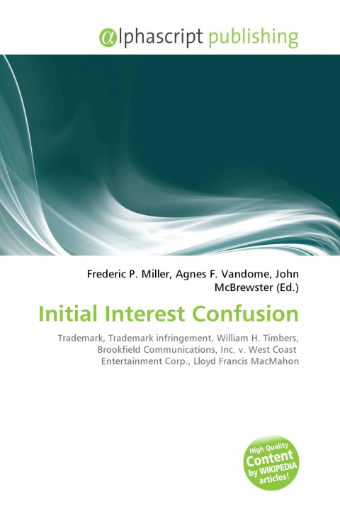 Kniha Initial Interest Confusion Agnes F. Vandome