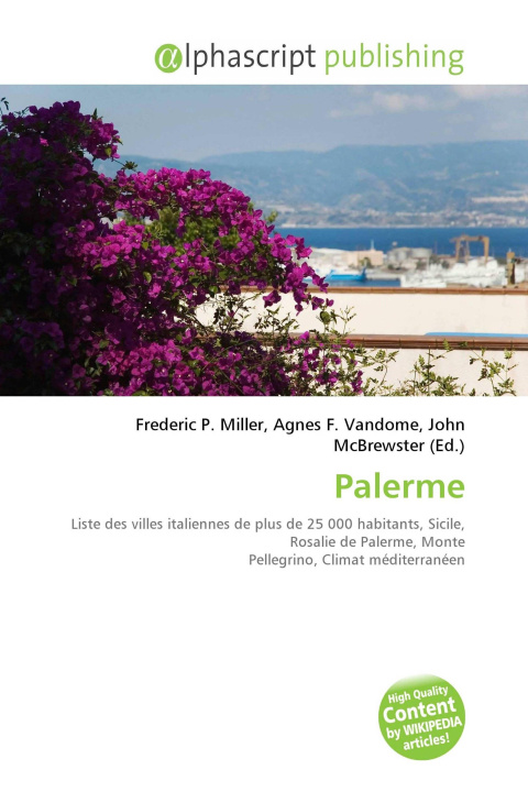 Kniha Palerme Agnes F. Vandome