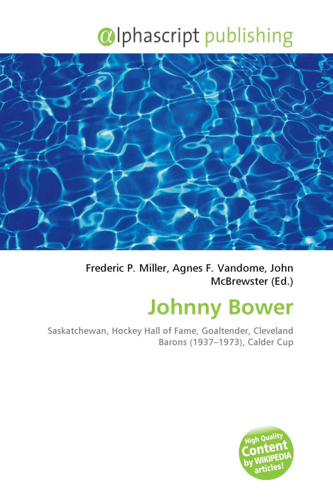 Kniha Johnny Bower Agnes F. Vandome