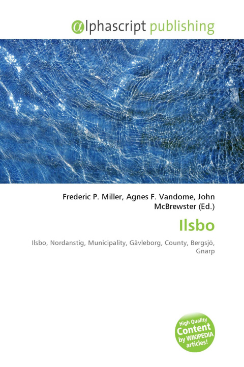Kniha Ilsbo Agnes F. Vandome