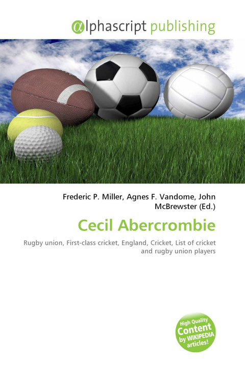 Kniha Cecil Abercrombie Agnes F. Vandome