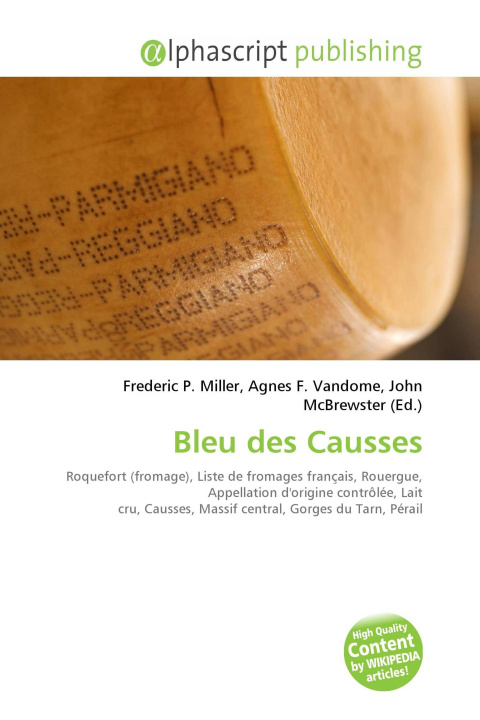 Kniha Bleu des Causses Agnes F. Vandome