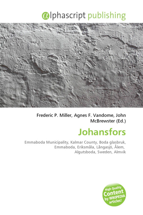 Kniha Johansfors Agnes F. Vandome