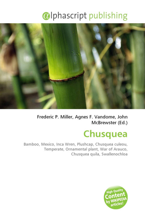 Knjiga Chusquea Agnes F. Vandome