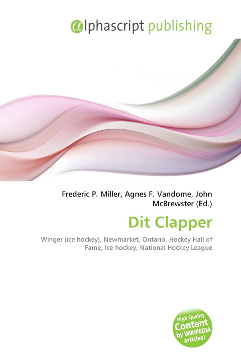 Könyv Dit Clapper Agnes F. Vandome