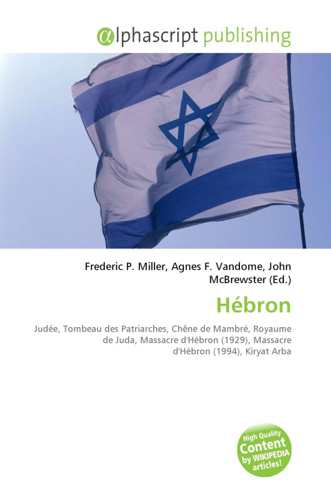 Kniha Hébron Agnes F. Vandome