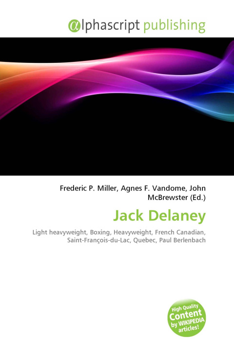 Kniha Jack Delaney Agnes F. Vandome