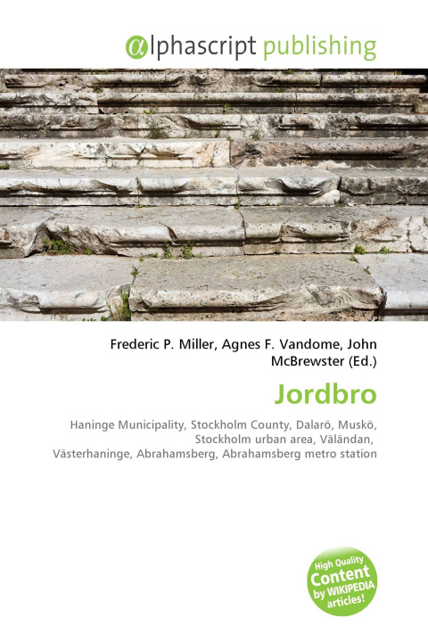 Kniha Jordbro Agnes F. Vandome