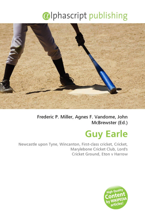 Kniha Guy Earle Agnes F. Vandome