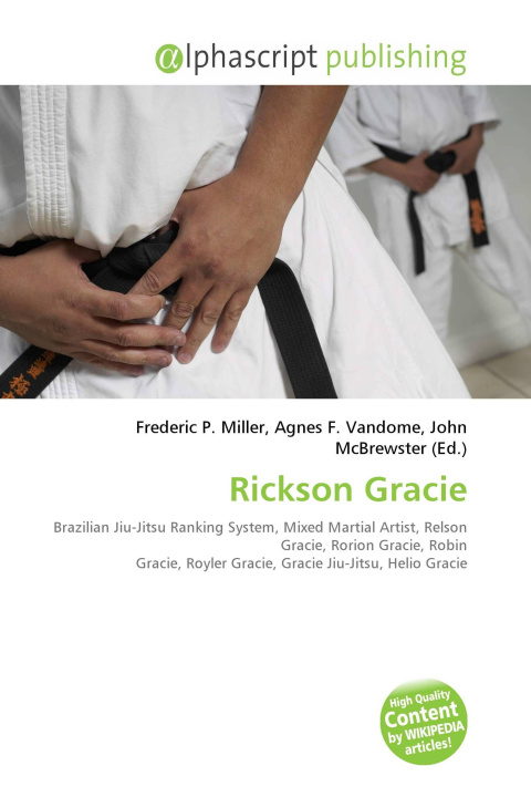 Kniha Rickson Gracie Agnes F. Vandome