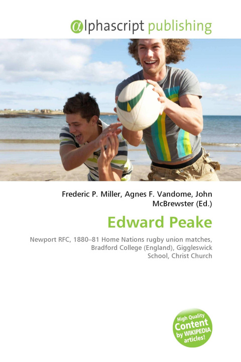 Kniha Edward Peake Agnes F. Vandome