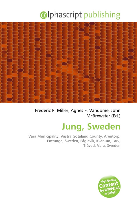 Kniha Jung, Sweden Agnes F. Vandome