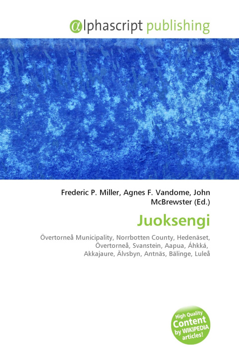 Kniha Juoksengi Agnes F. Vandome