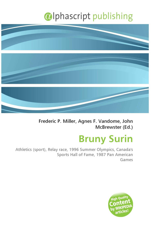 Kniha Bruny Surin Agnes F. Vandome
