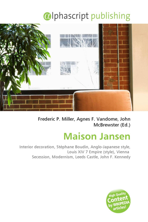 Kniha Maison Jansen Agnes F. Vandome
