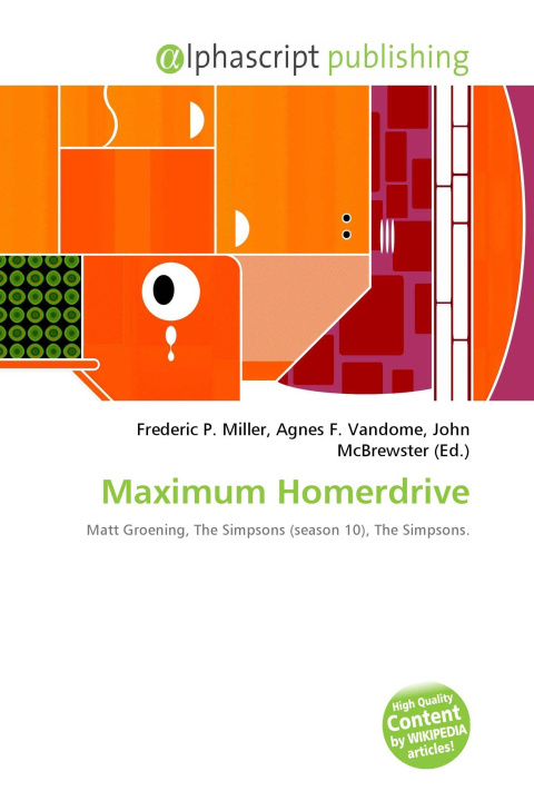 Kniha Maximum Homerdrive Agnes F. Vandome