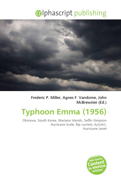 Knjiga Typhoon Emma (1956) Agnes F. Vandome