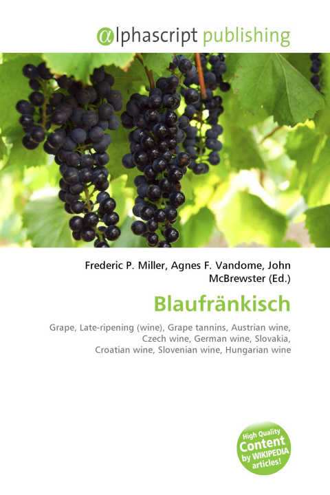 Kniha Blaufränkisch Agnes F. Vandome