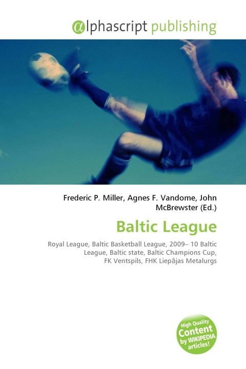 Kniha Baltic League Agnes F. Vandome