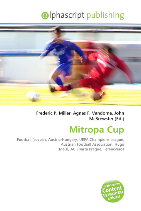 Könyv Mitropa Cup Agnes F. Vandome