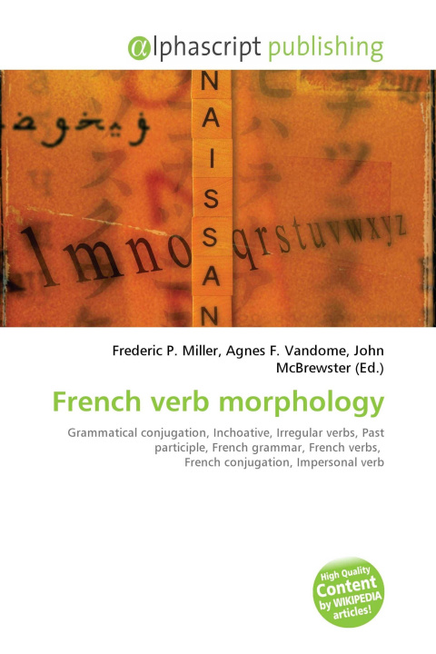 Kniha French verb morphology Agnes F. Vandome