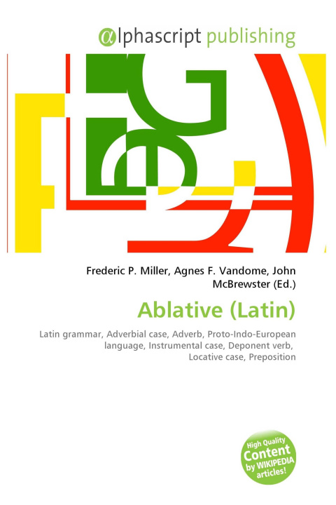 Kniha Ablative (Latin) Agnes F. Vandome