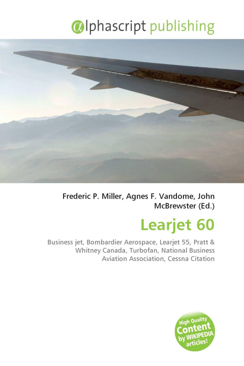 Kniha Learjet 60 Agnes F. Vandome