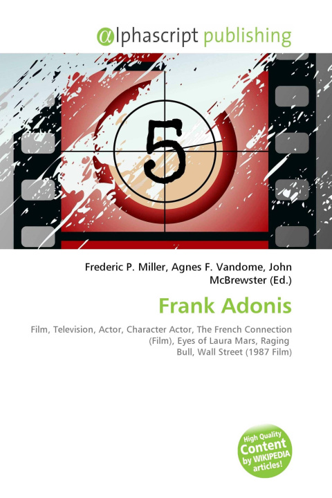 Könyv Frank Adonis Agnes F. Vandome