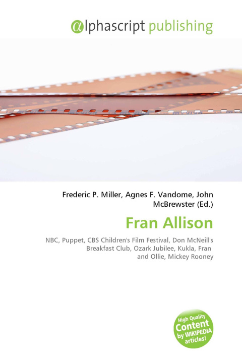 Kniha Fran Allison Agnes F. Vandome