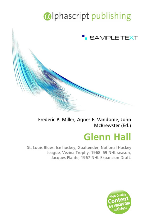Kniha Glenn Hall Agnes F. Vandome
