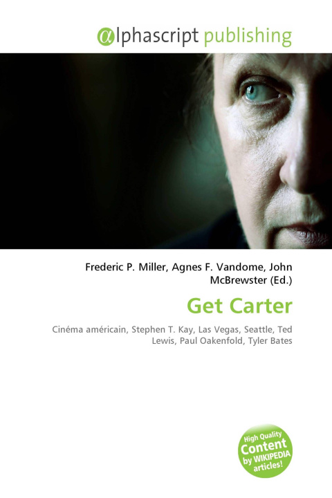 Knjiga Get Carter Agnes F. Vandome