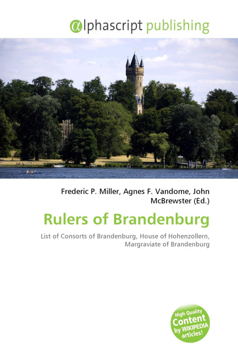 Kniha Rulers of Brandenburg Agnes F. Vandome