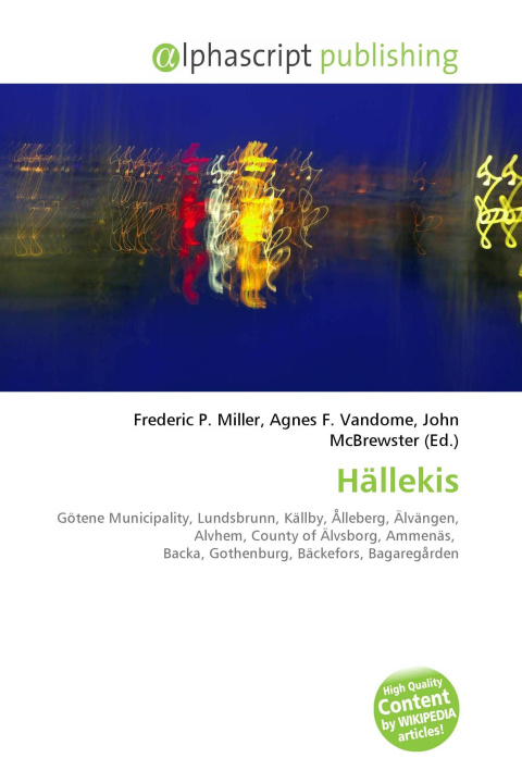Kniha Hällekis Agnes F. Vandome