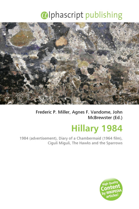 Kniha Hillary 1984 Agnes F. Vandome