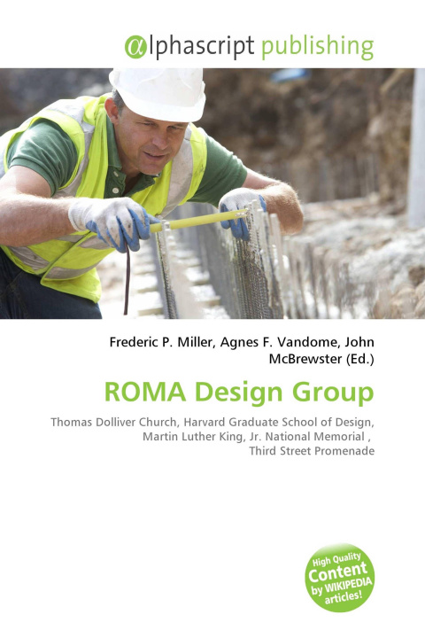 Kniha ROMA Design Group Agnes F. Vandome